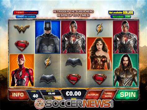 Justice League Slot Machine .